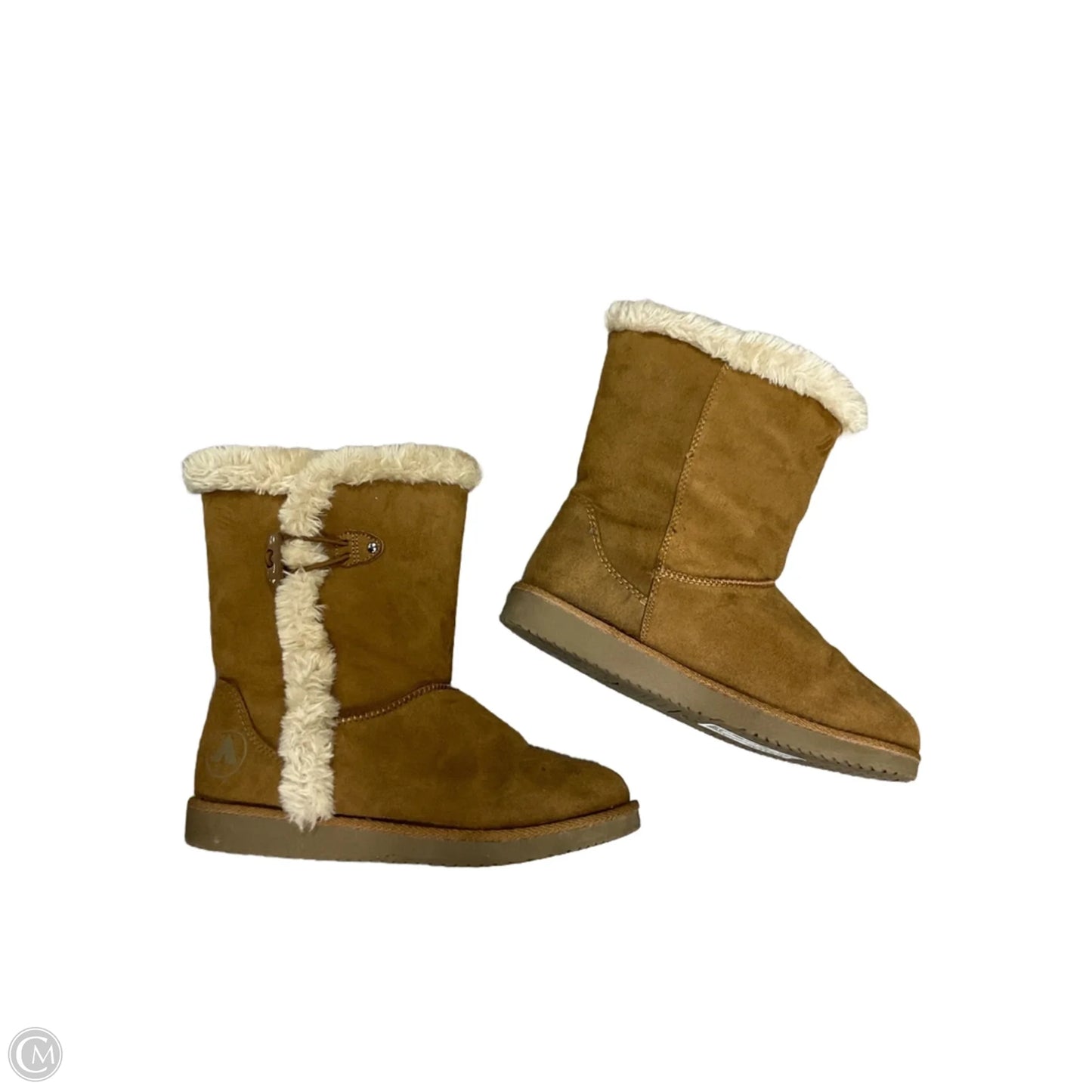 Boots Snow By Airwalk In Brown, Size: 5.5