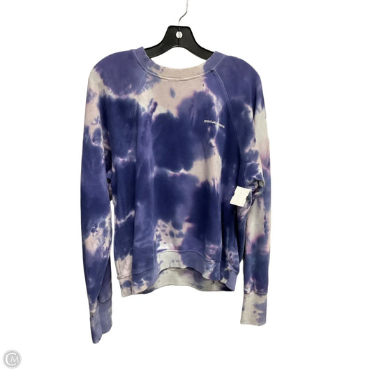 Sweatshirt Crewneck By Spiritual Gangster In Tie Dye Print, Size: M
