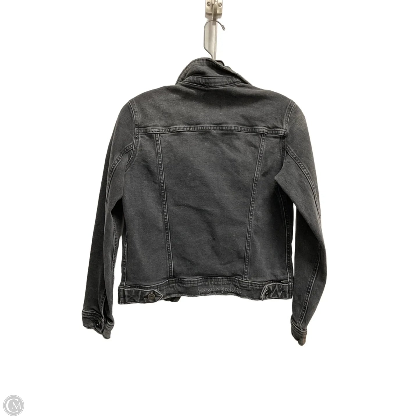 Jacket Denim By Zara In Black, Size: S