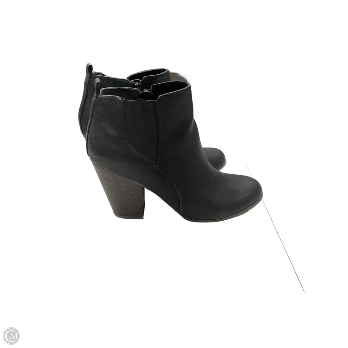 Boots Ankle Heels By Fergalicious In Black, Size: 9