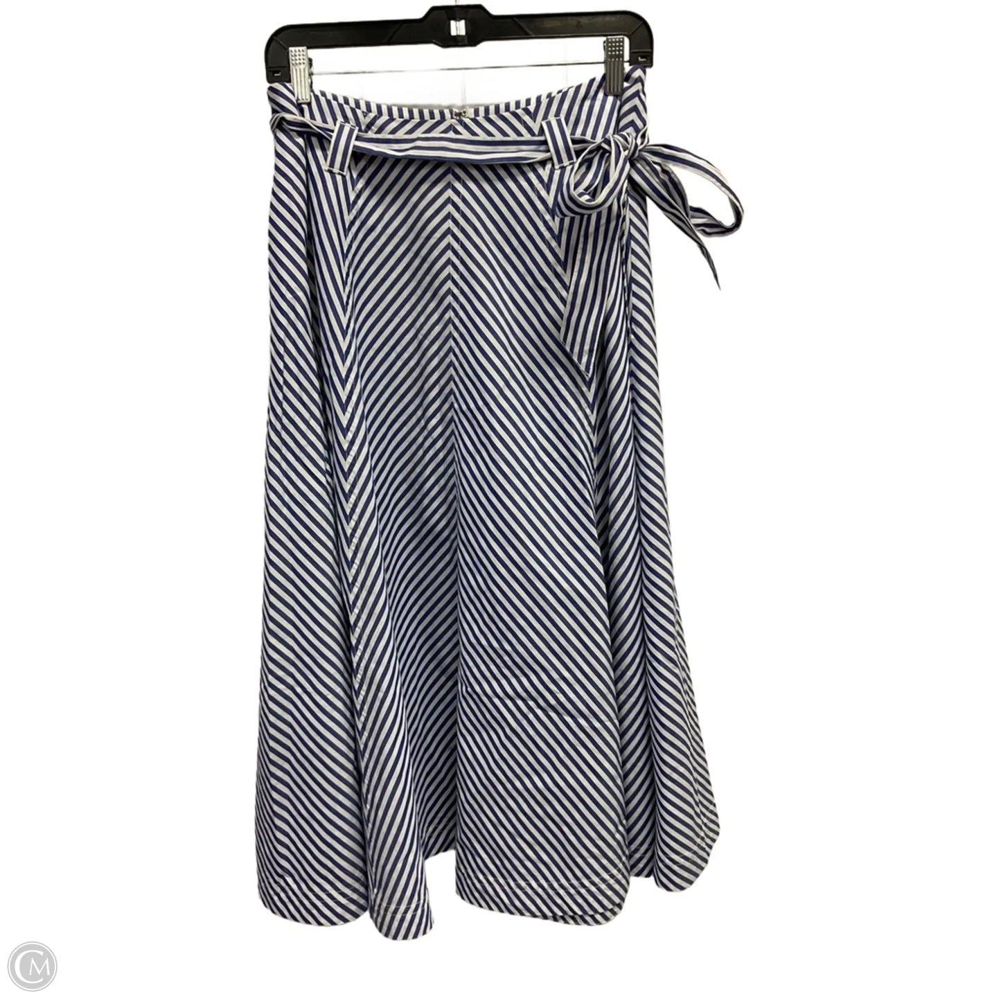 Skirt Maxi By Madewell In Striped Pattern, Size: 4