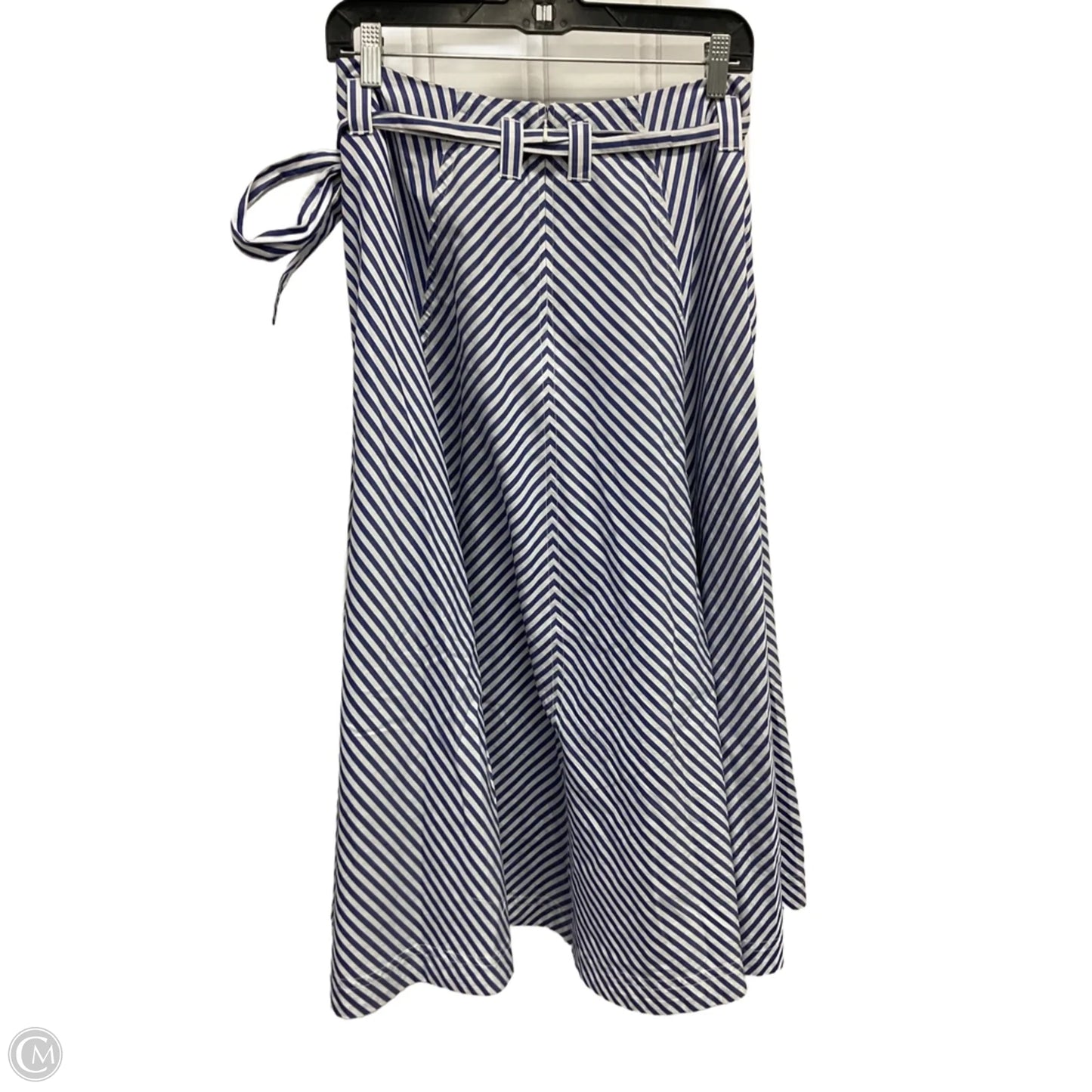 Skirt Maxi By Madewell In Striped Pattern, Size: 4