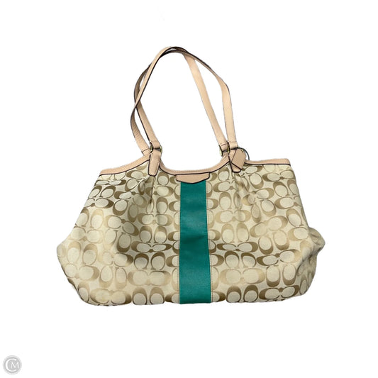 Handbag Designer By Coach, Size: Medium