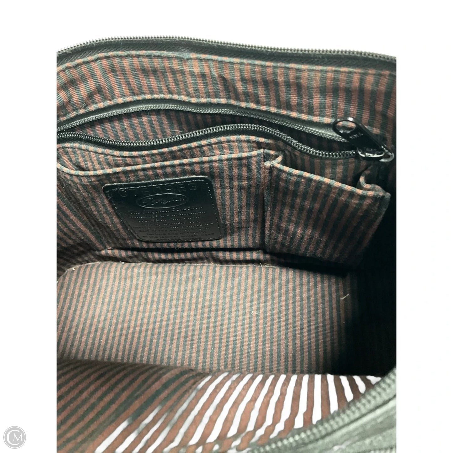 Handbag Leather By Brighton, Size: Medium