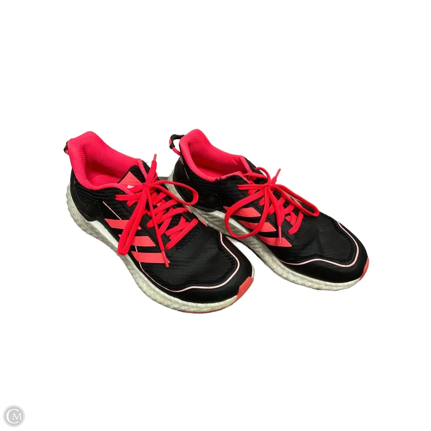 Shoes Athletic By Adidas In Black & Pink, Size: 8.5
