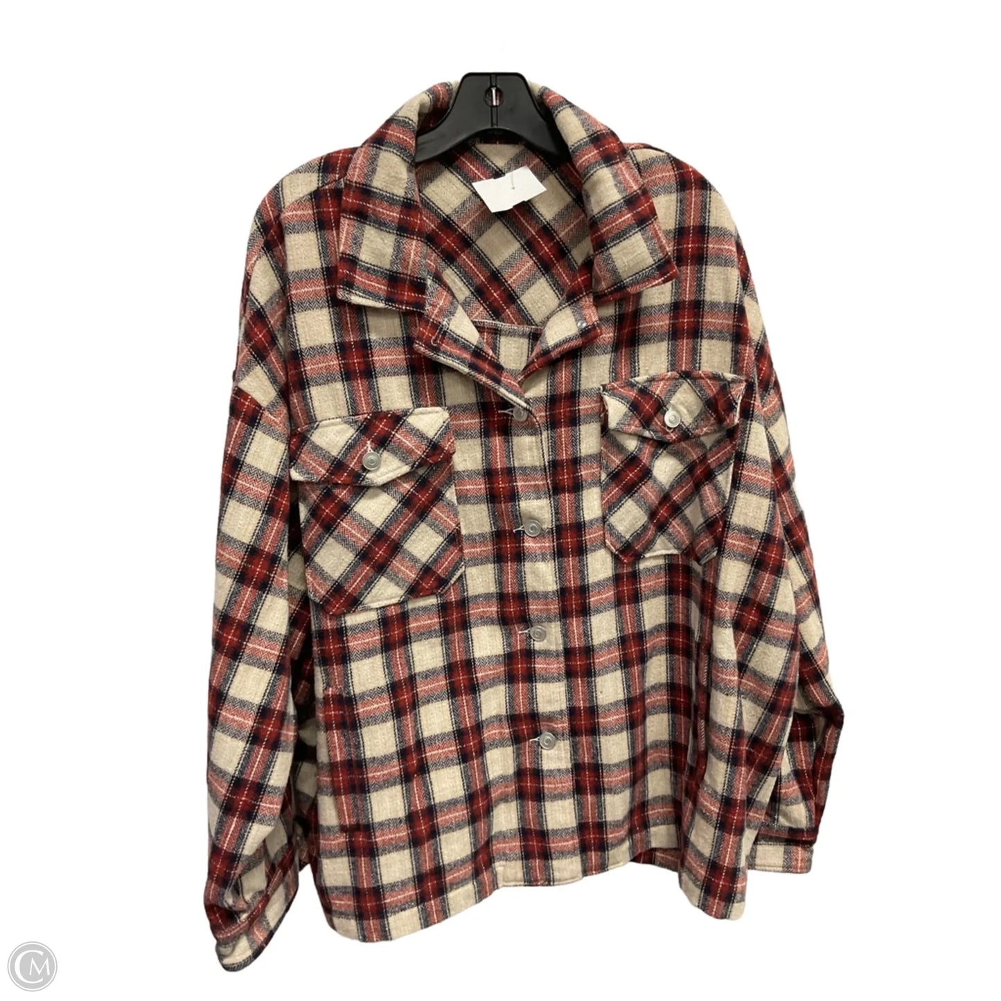 Jacket Other By Clothes Mentor In Plaid Pattern, Size: Xxl