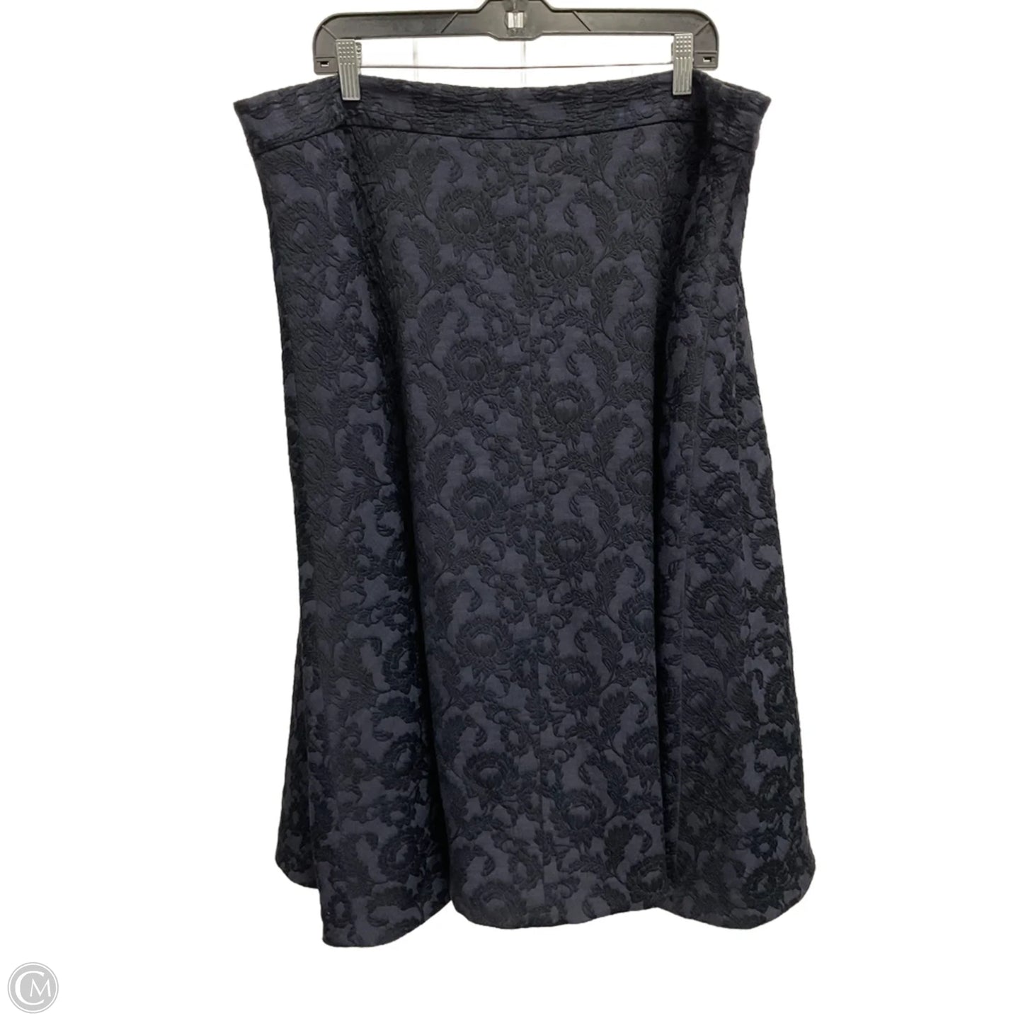 Skirt Maxi By Halogen In Navy, Size: 2x