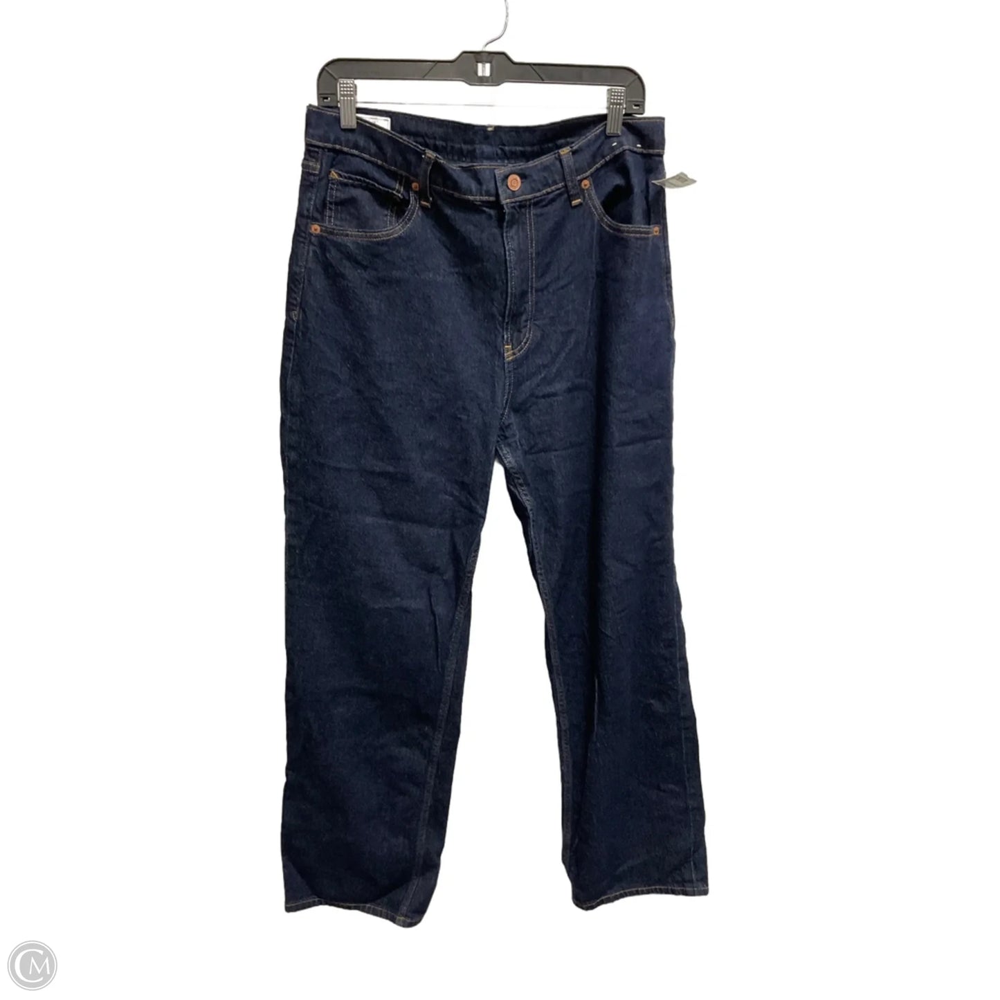 Jeans Straight By Gap In Blue, Size: 14
