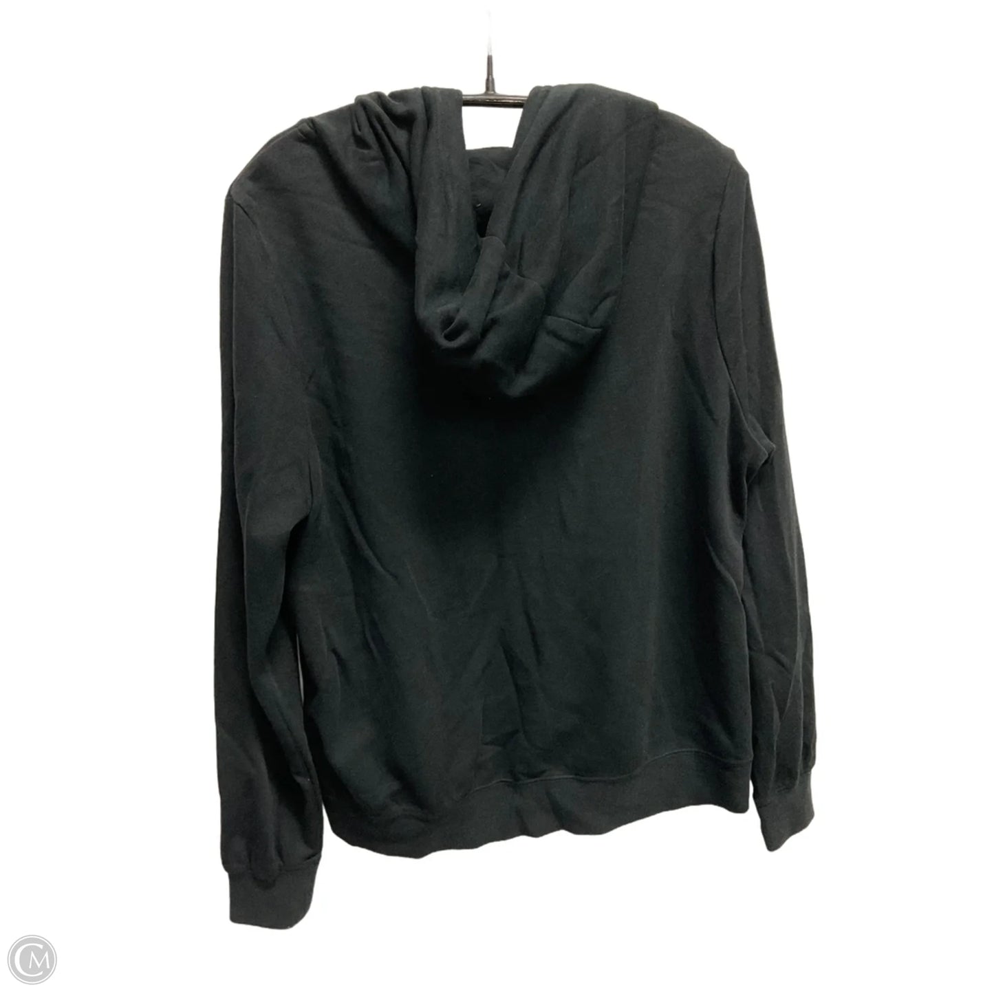 Athletic Sweatshirt Hoodie By Nike Apparel In Black, Size: M