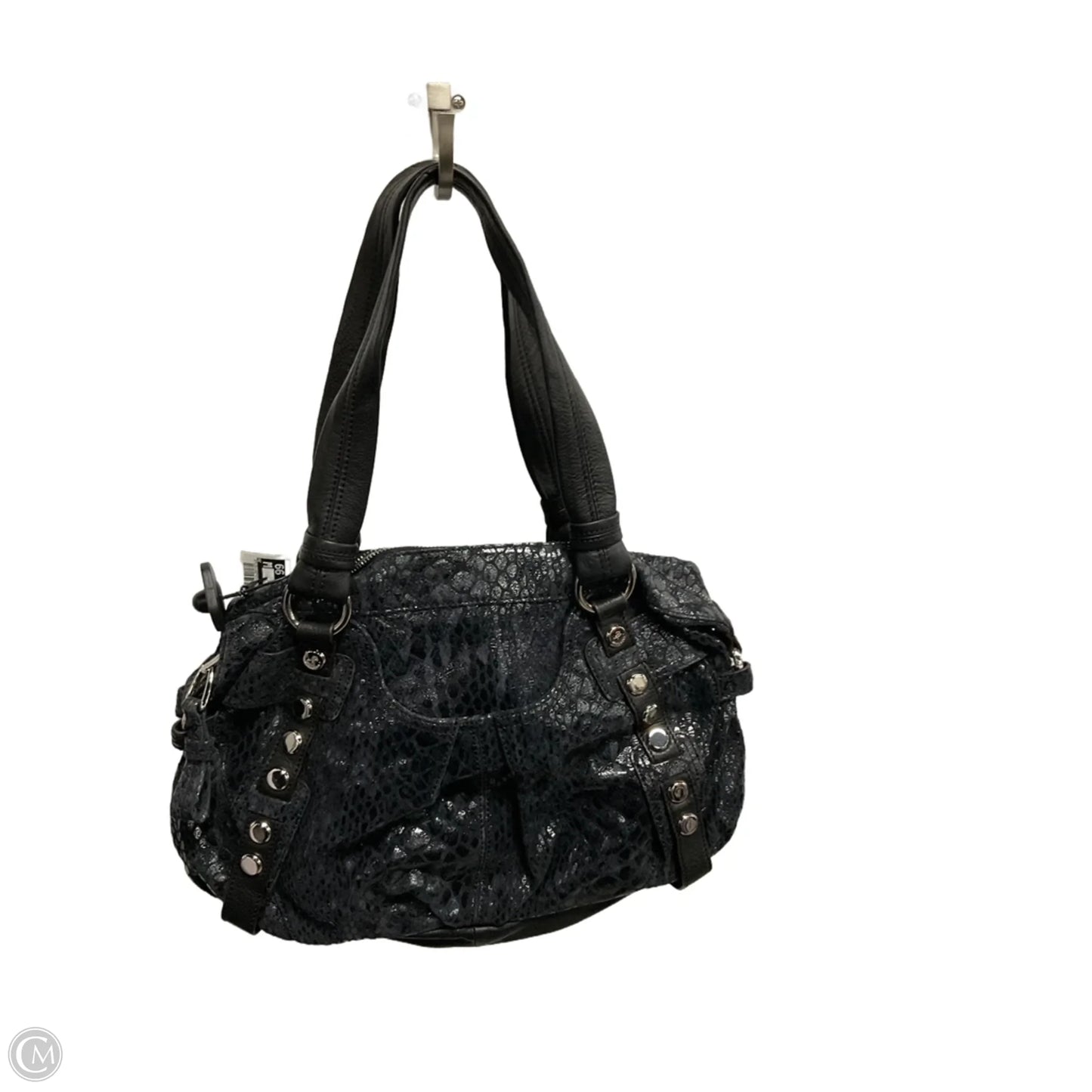 Handbag Leather By B. Makowsky, Size: Medium
