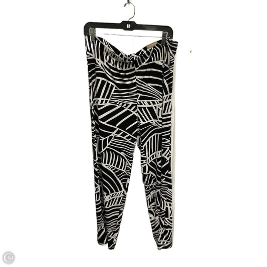Pants Lounge By Chicos In Black & White, Size: 16