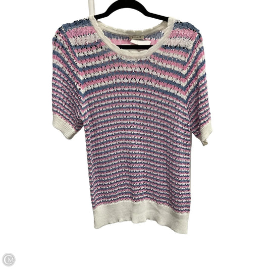 Sweater Short Sleeve By Jodifl In Multi-colored, Size: M
