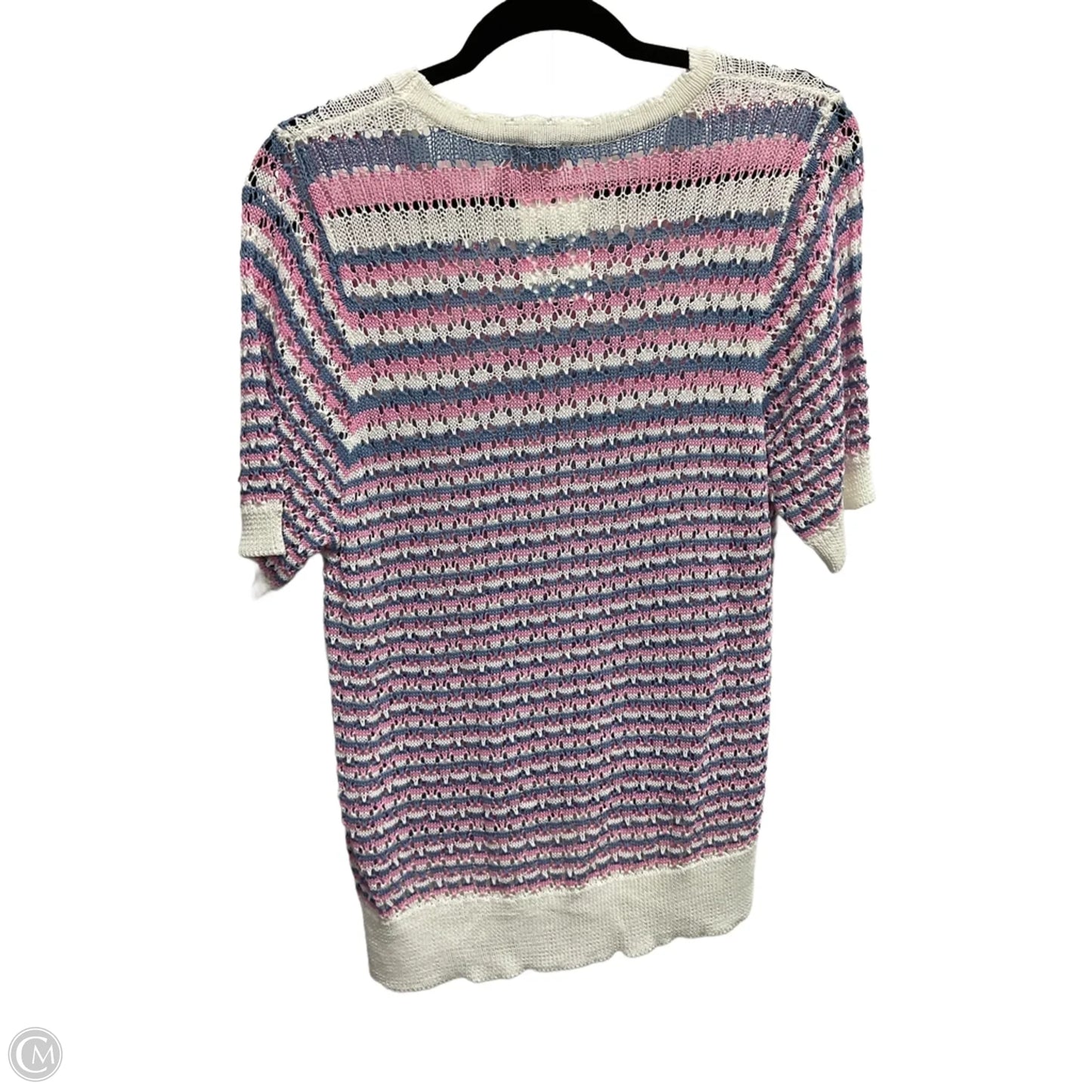 Sweater Short Sleeve By Jodifl In Multi-colored, Size: M