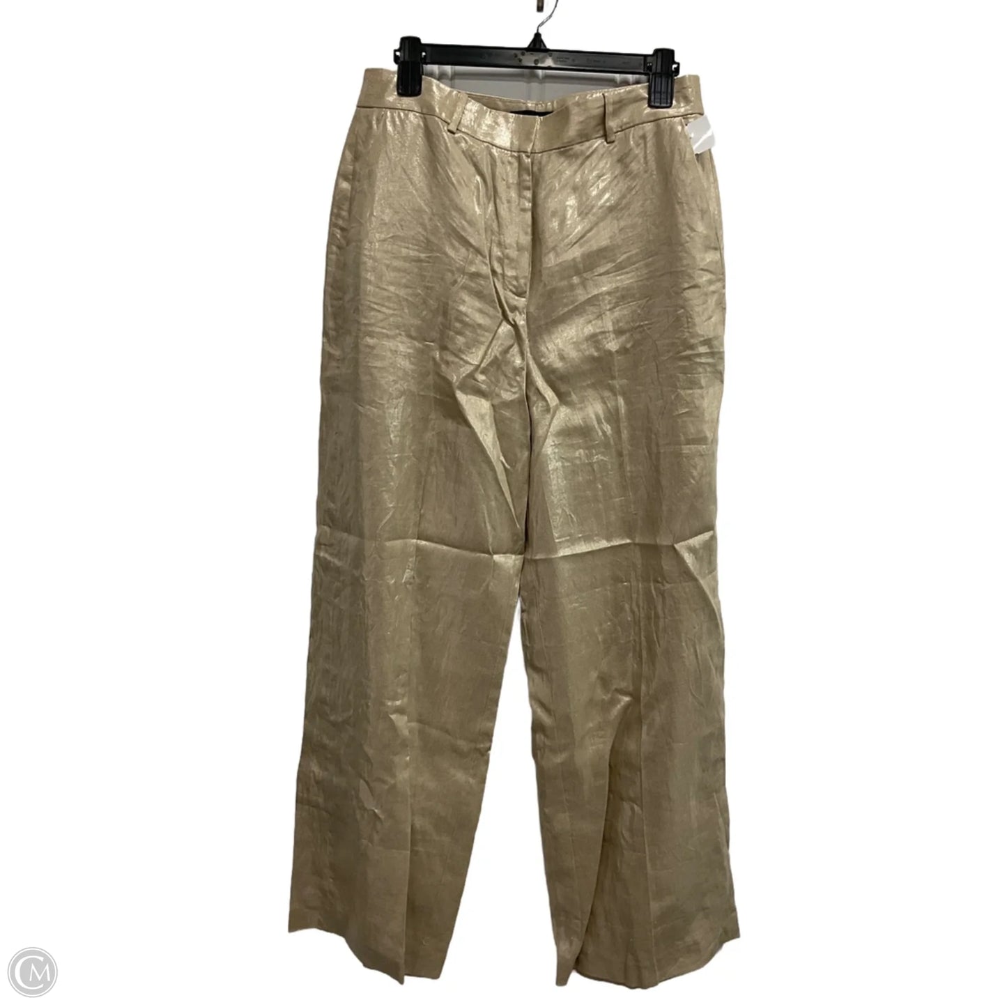 Pants Dress By Donna Karan In Gold, Size: 10