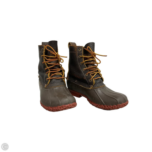 Boots Snow By L.l. Bean In Brown, Size: 6