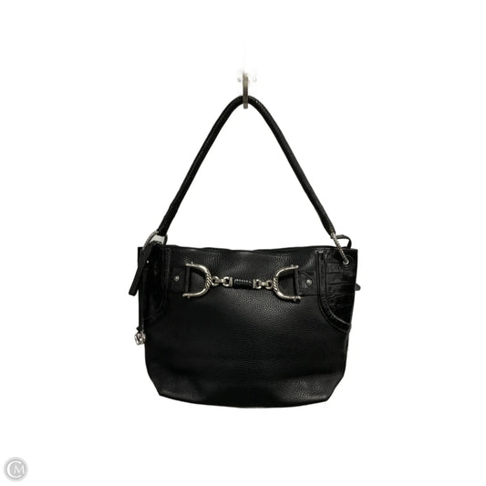 Handbag Leather By Brighton, Size: Medium