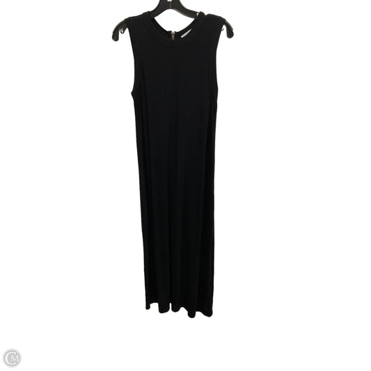 Dress Casual Maxi By Joan Vass In Black, Size: M