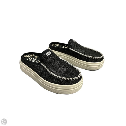 Shoes Sneakers Platform By Hey Dude In Black, Size: 6