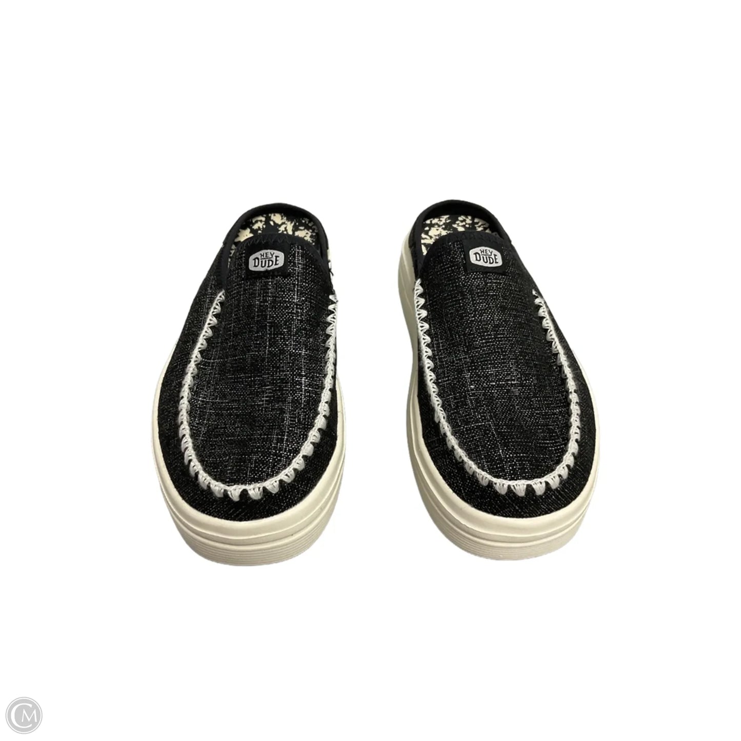 Shoes Sneakers Platform By Hey Dude In Black, Size: 6