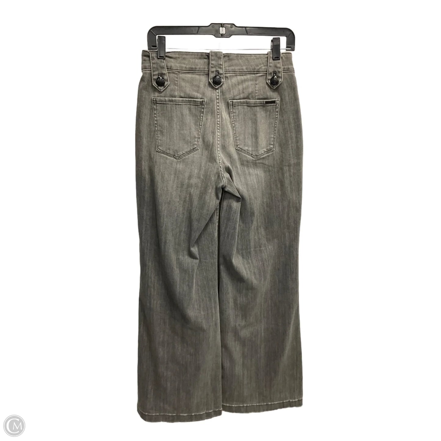 Jeans Wide Leg By White House Black Market In Black, Size: 4