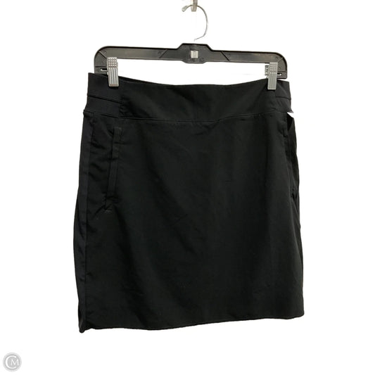 Athletic Skort By Athleta In Black, Size: 10