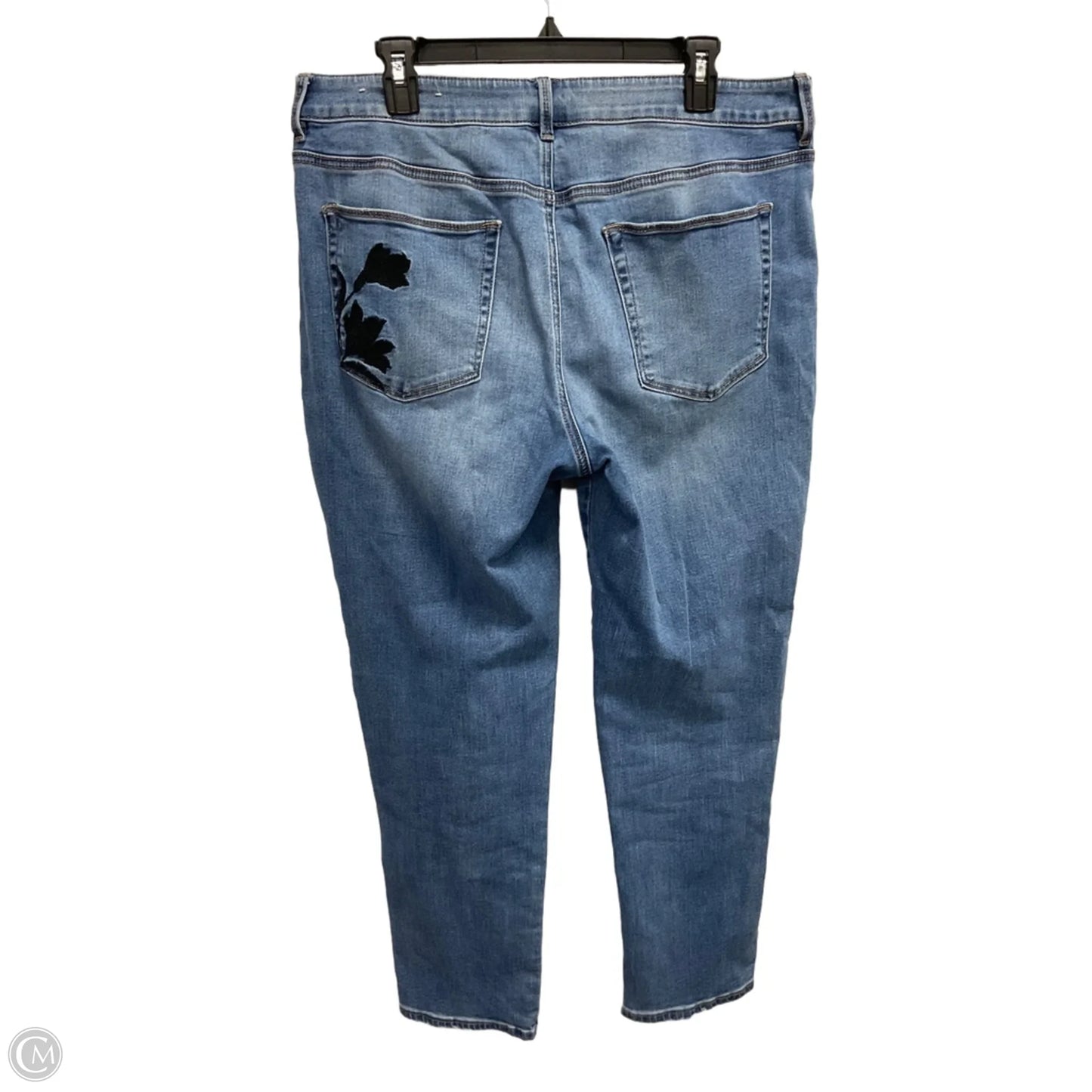 Jeans Boyfriend By Chicos In Blue, Size: 12