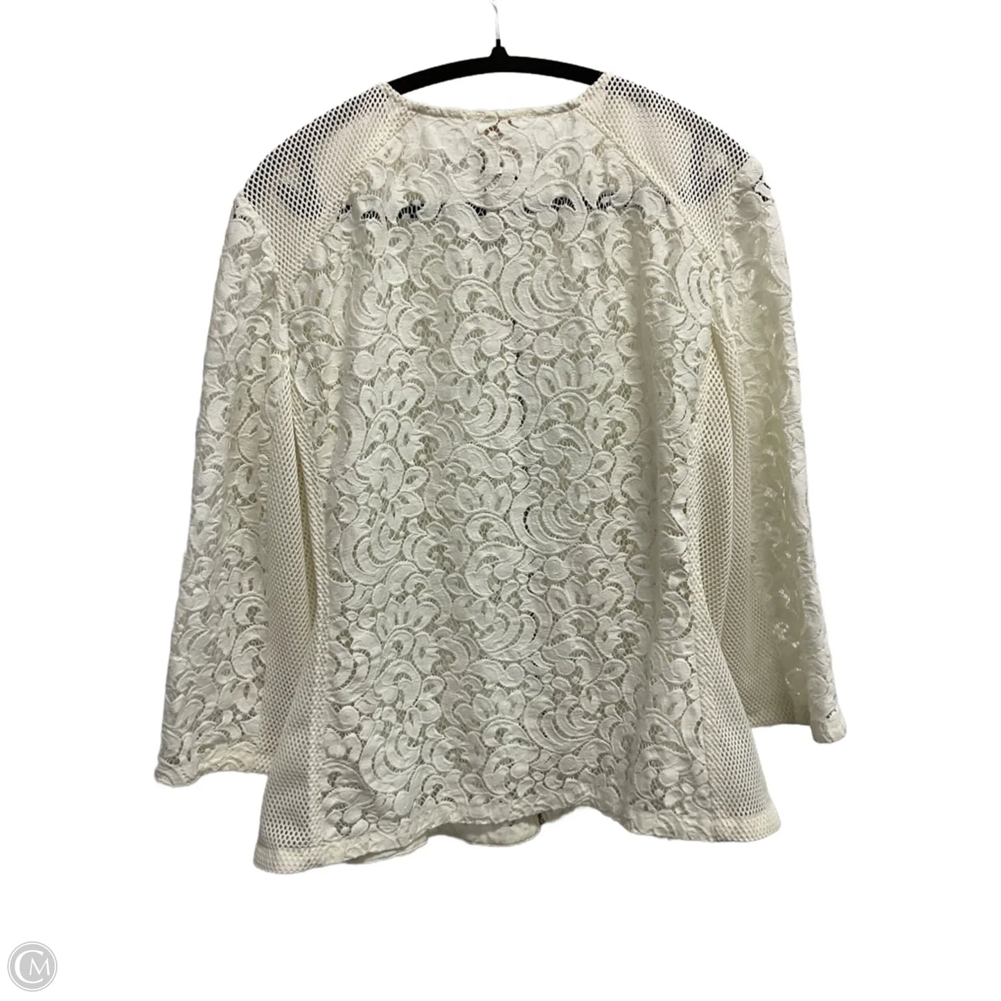 Jacket Other By Chicos In White, Size: Xl