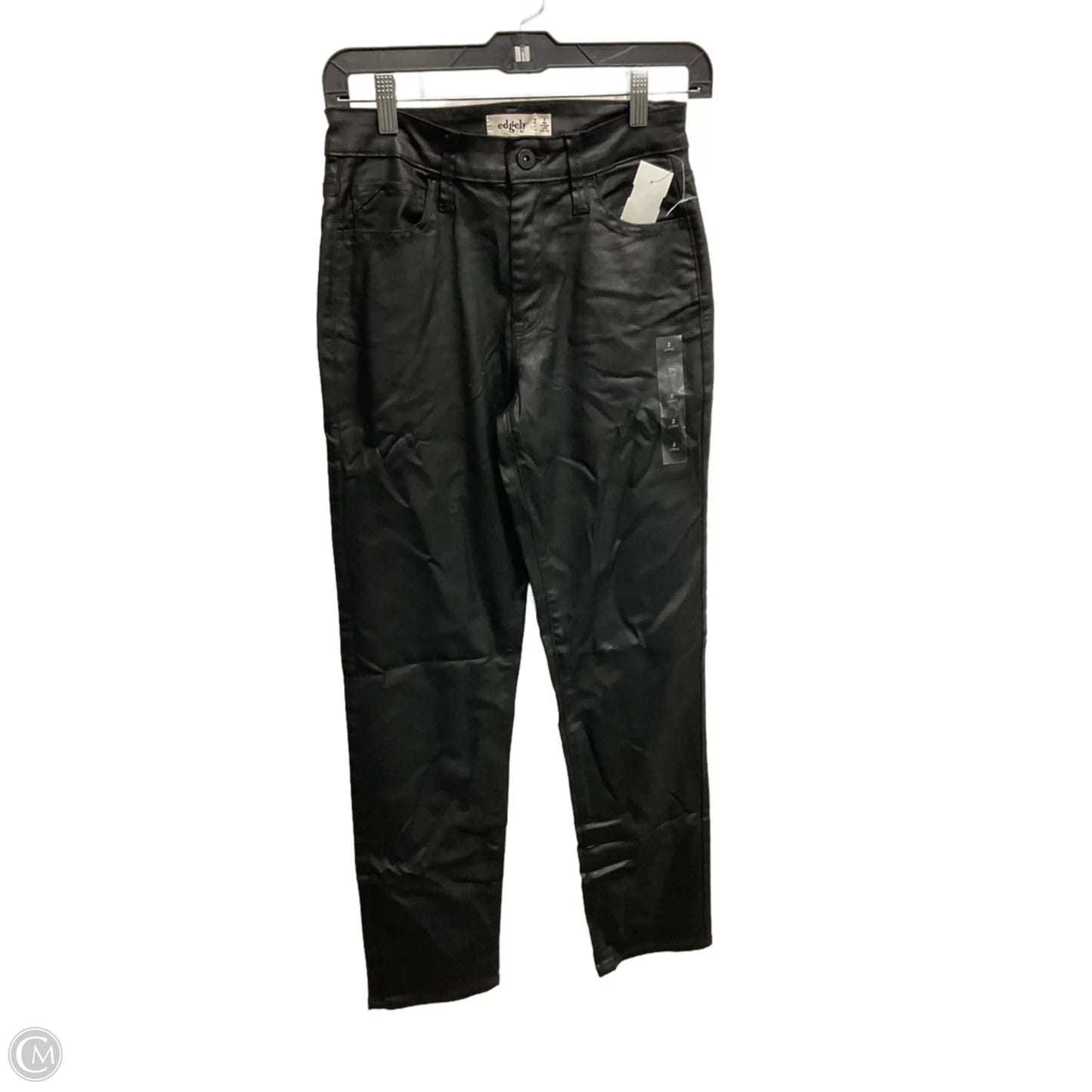 Jeans Skinny By Edgely In Black, Size: 2