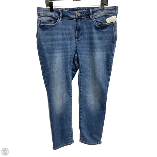 Jeans Straight By J. Jill In Blue, Size: 16