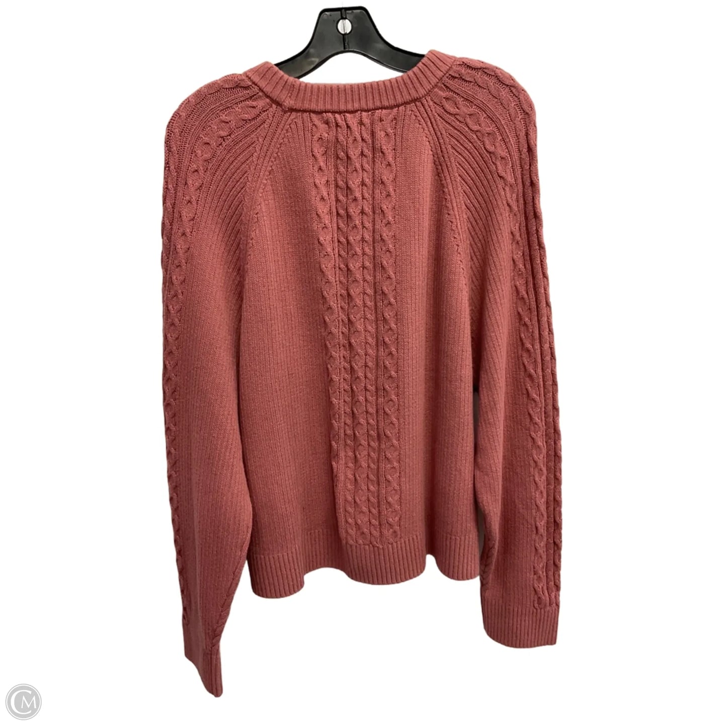 Sweater By Loft In Pink, Size: Xl