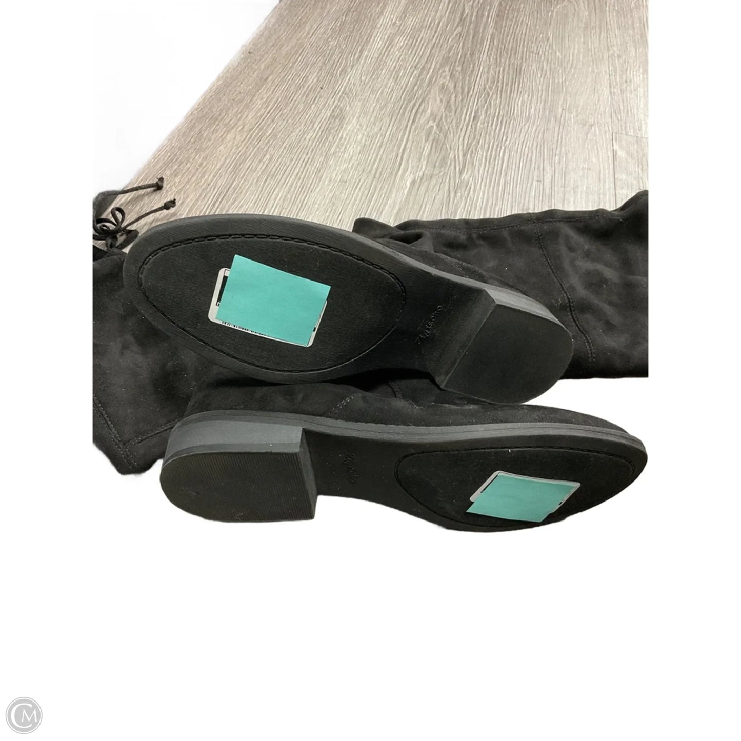 Sandals Heels Block By Kelly And Katie In Gold, Size: 10