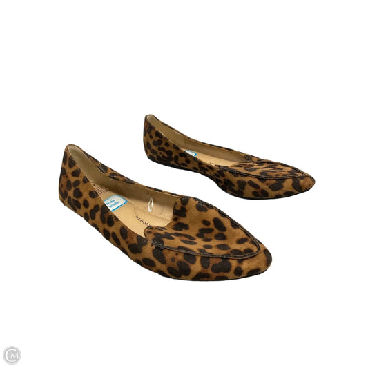 Shoes Flats By Time And Tru In Animal Print, Size: 9