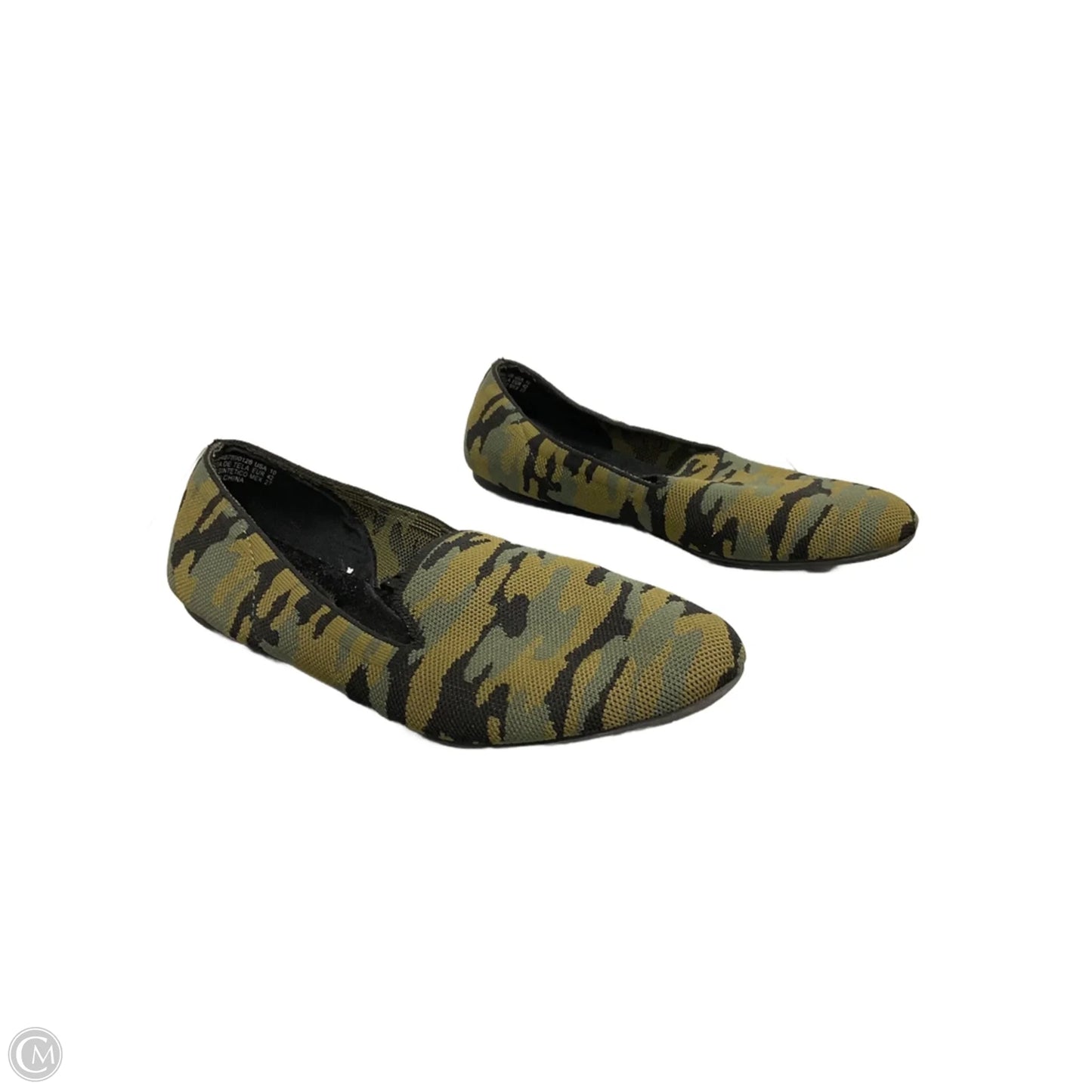 Shoes Flats By Time And Tru In Camouflage Print, Size: 10