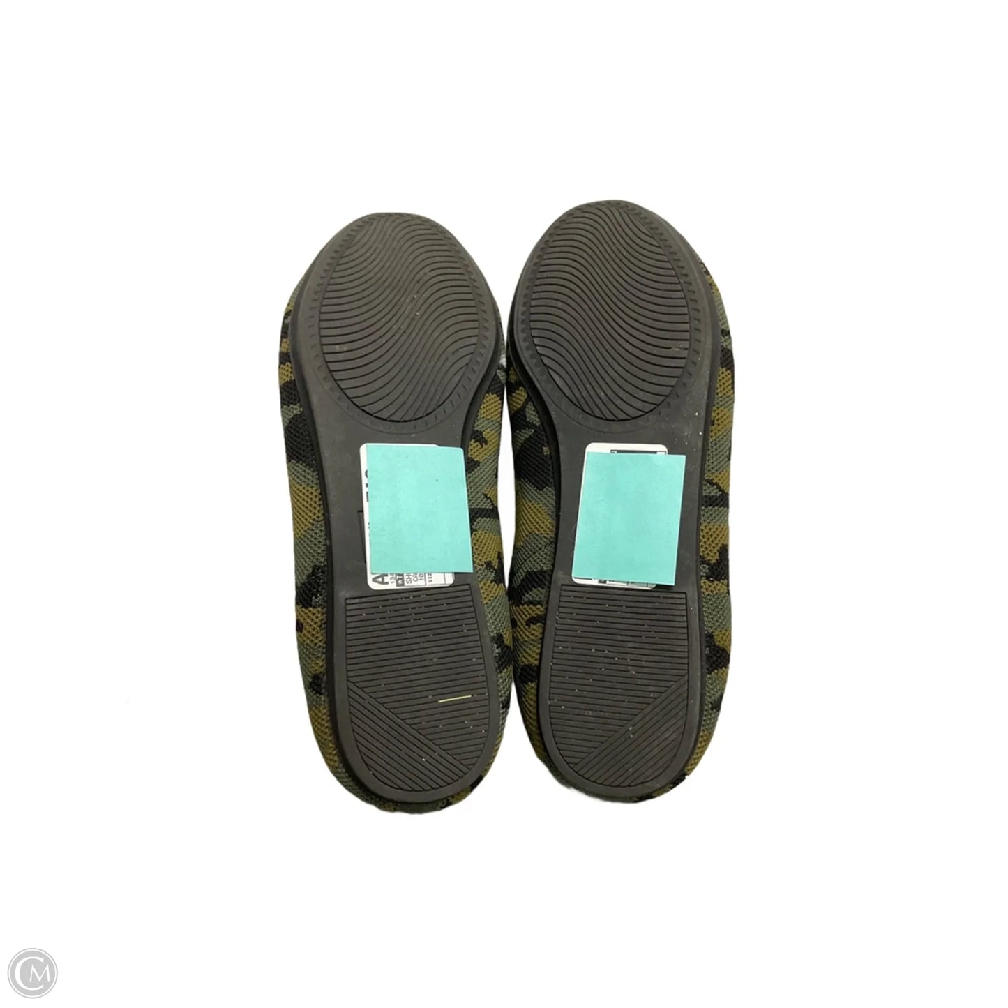 Shoes Flats By Time And Tru In Camouflage Print, Size: 10