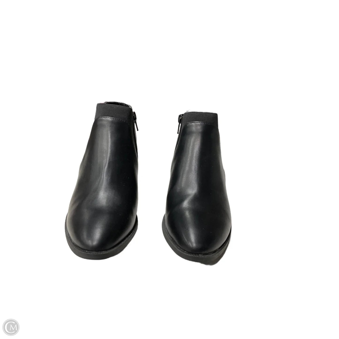 Boots Ankle Heels By Simply Vera In Black, Size: 6