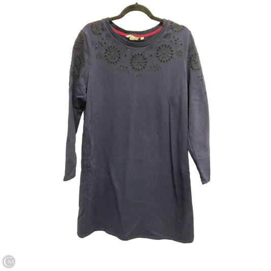 Dress Casual Midi By Boden In Navy, Size: L