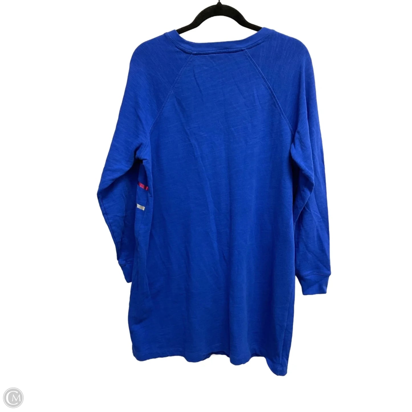 Dress Casual Midi By Boden In Striped Pattern, Size: L