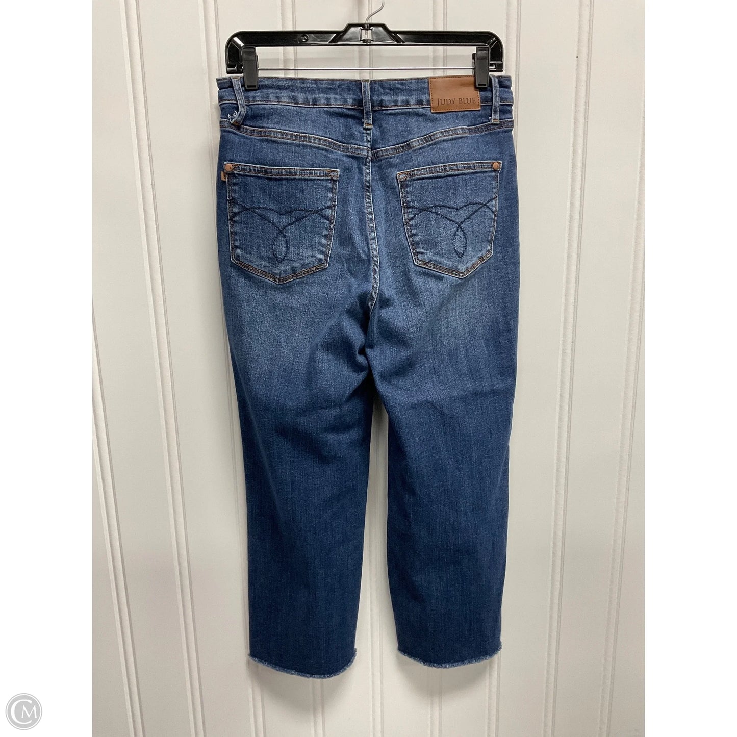 Jeans Cropped By Judy Blue In Blue, Size: 6