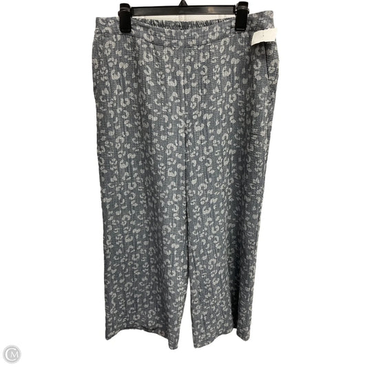 Pants Wide Leg By Chicos In Grey, Size: L