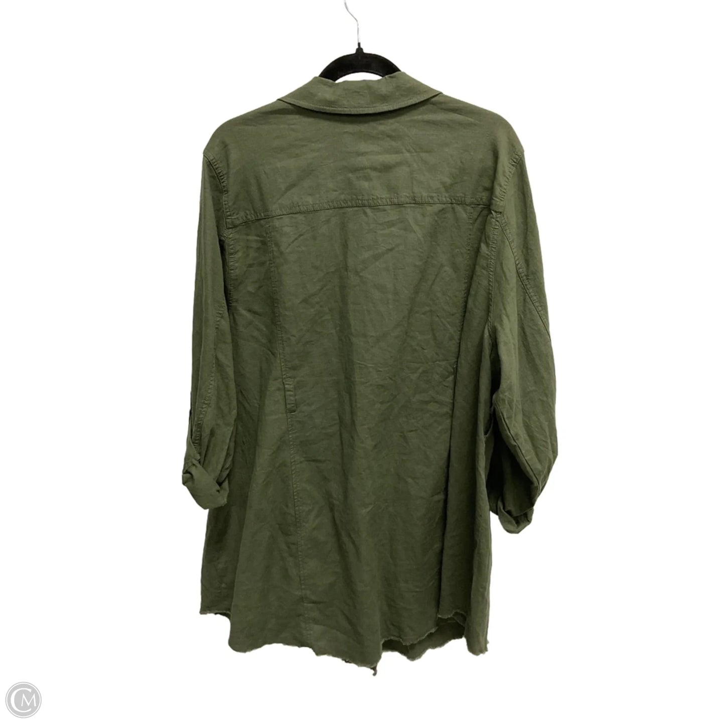 Jacket Other By Torrid In Green, Size: 3x