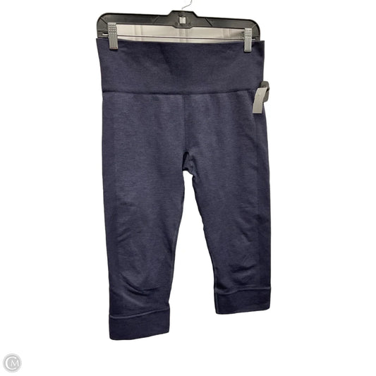 Athletic Leggings Capris By Lululemon In Navy, Size: M