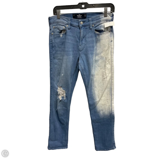 Jeans Straight By Hollister In Blue, Size: 8