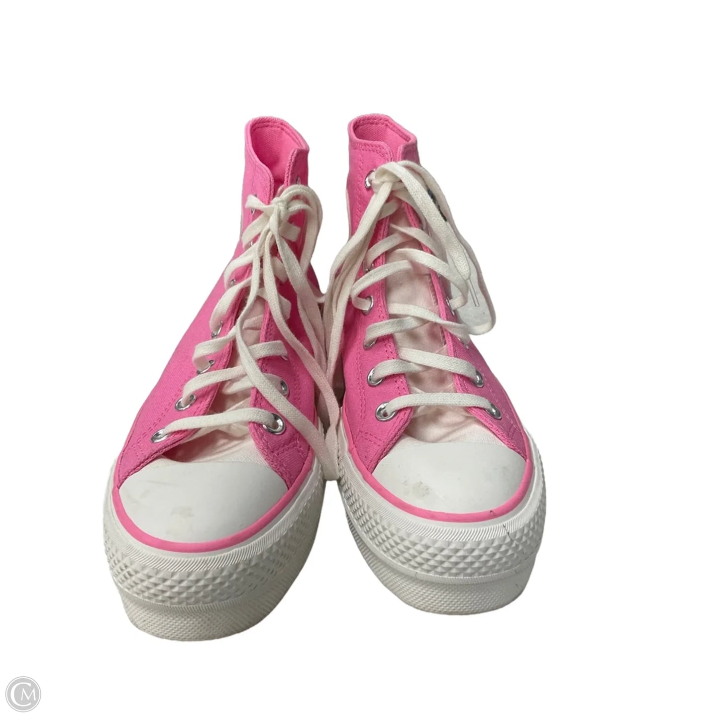 Shoes Sneakers Platform By Converse In Pink, Size: 8
