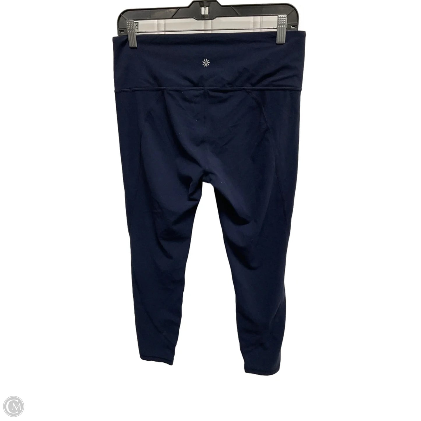 Athletic Leggings By Athleta In Navy, Size: L