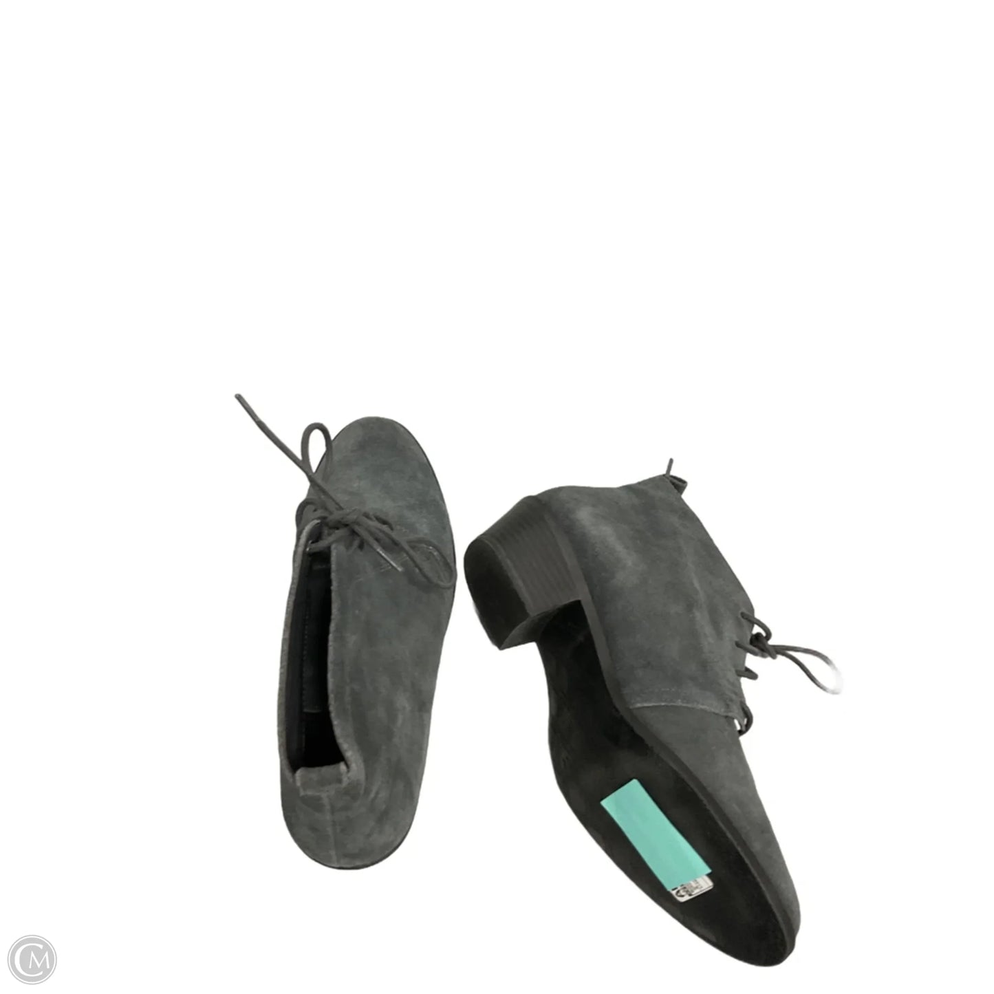 Boots Ankle Heels By Vionic In Grey, Size: 9