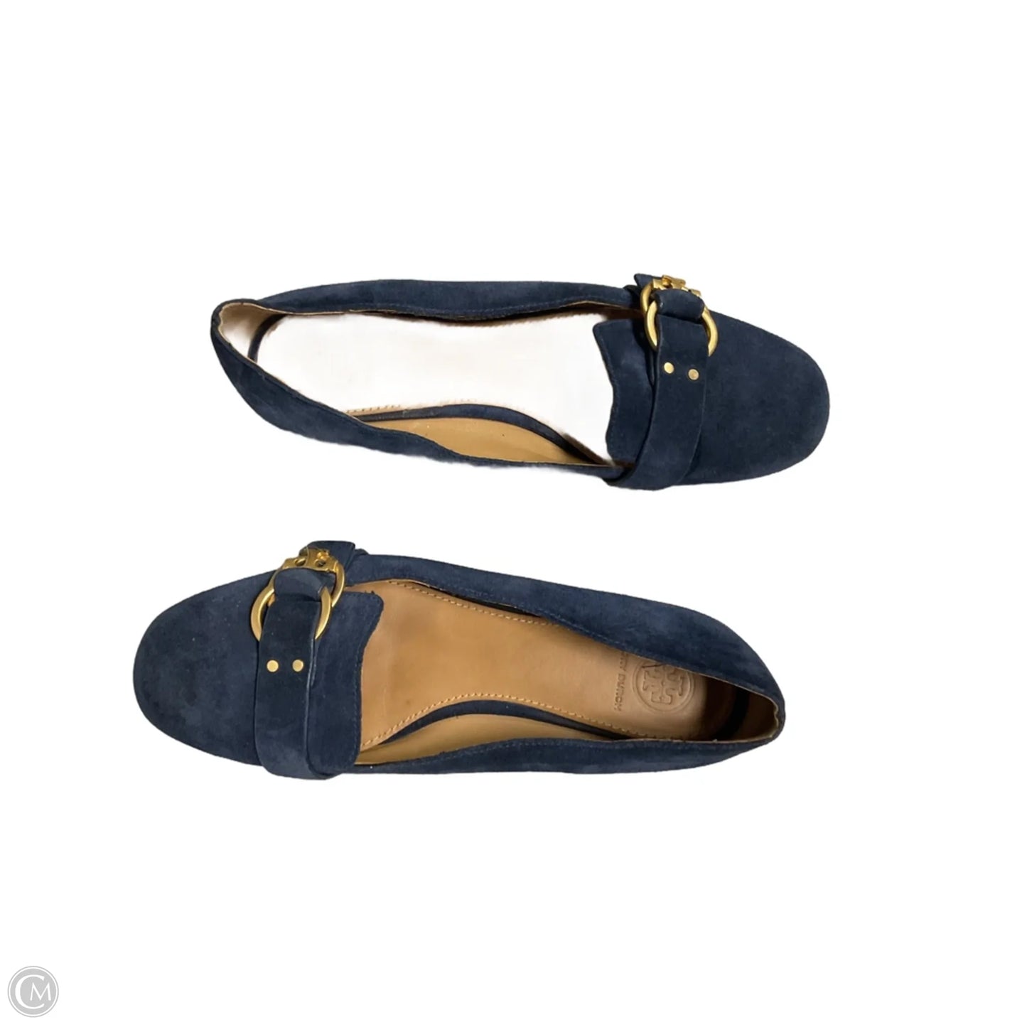 Shoes Designer By Tory Burch In Navy, Size: 8