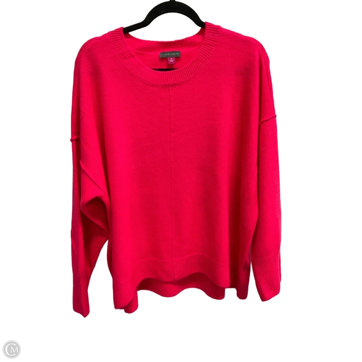 Sweater By Vince Camuto In Pink, Size: Xl