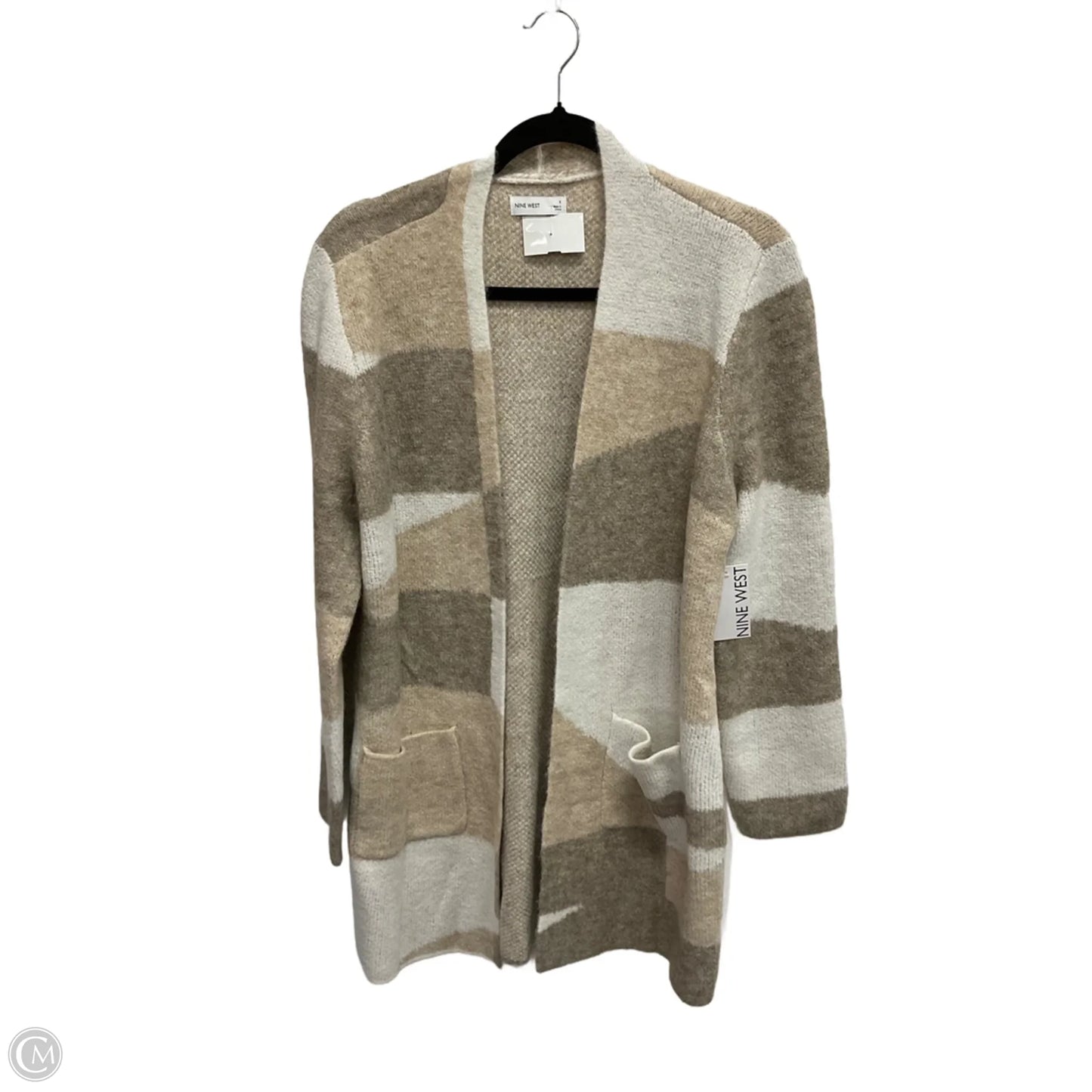 Cardigan By Nine West In Tan, Size: S