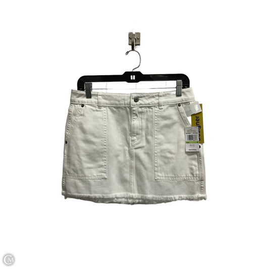 Skirt Designer By Michael Kors In White, Size: 4
