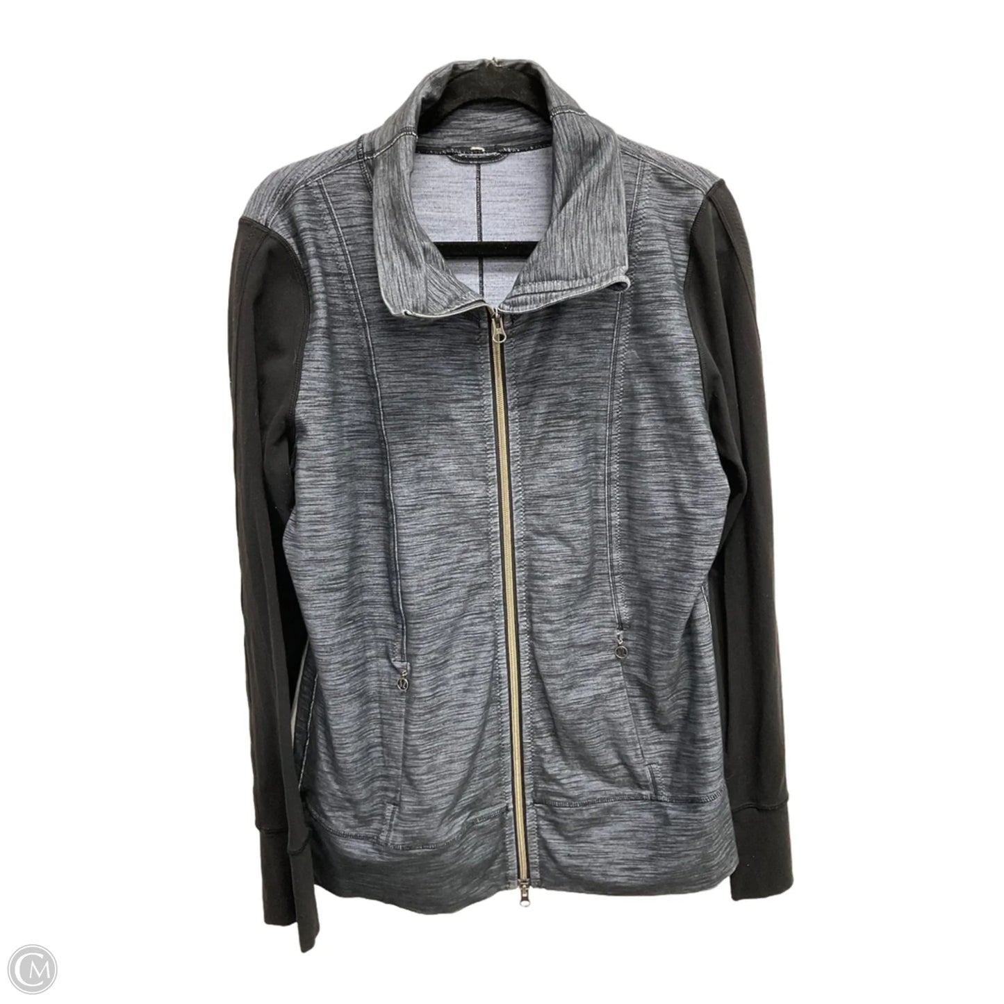 Athletic Jacket By Lululemon In Blue, Size: L